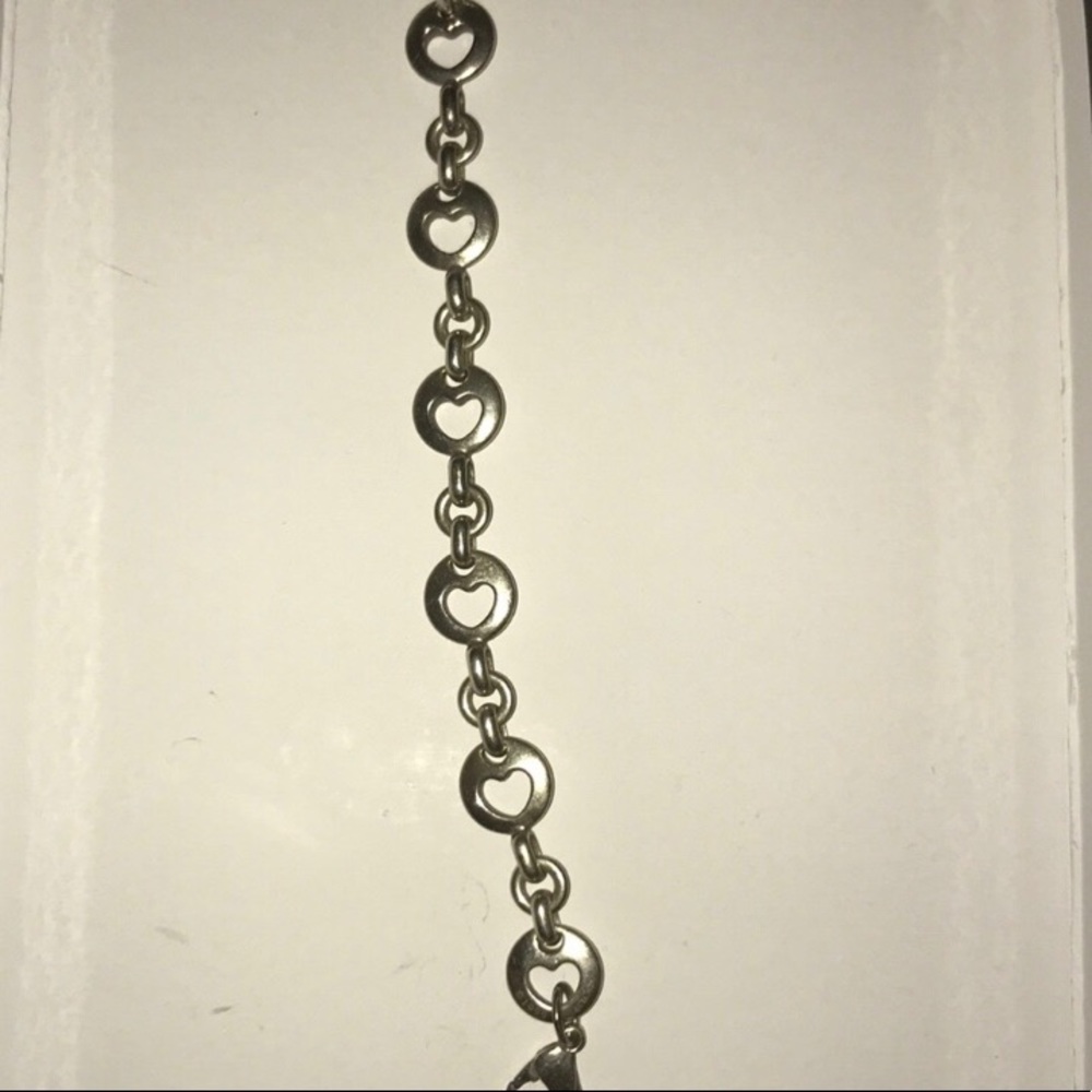 T&Co stencil heart Bracelet